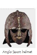 artifact--a helmet from the ancient Anglo Saxons