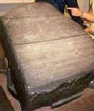 Rosetta Stone image - a very large slab of rock